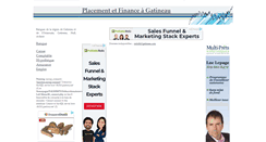 Desktop Screenshot of placementoutaouais.com